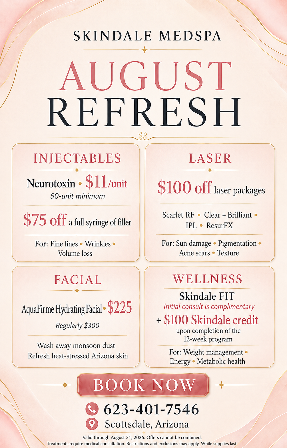 August Reresh Deals