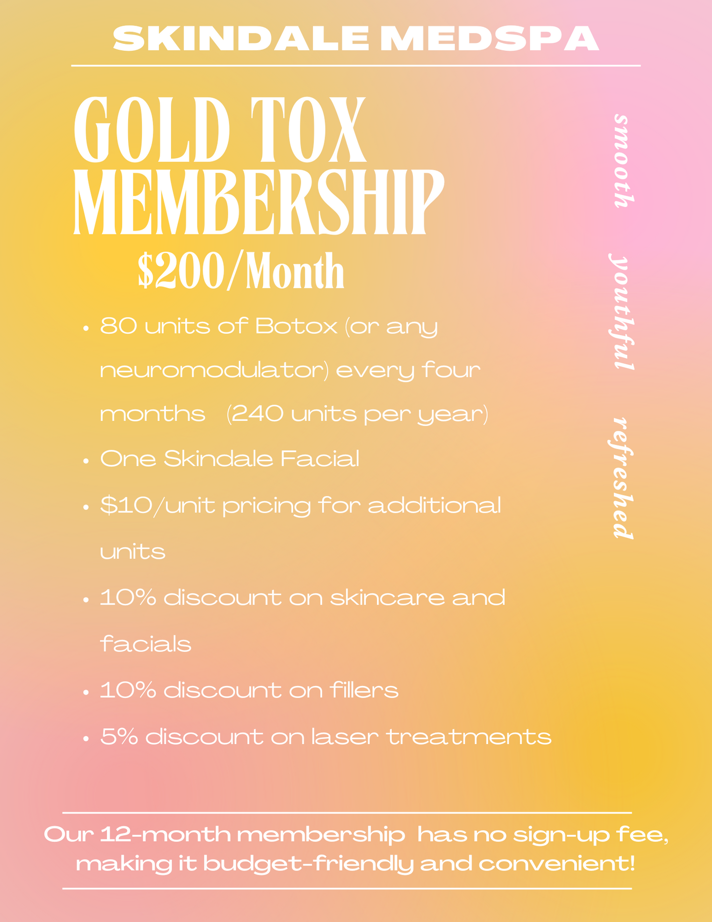 Gold Tox Membership