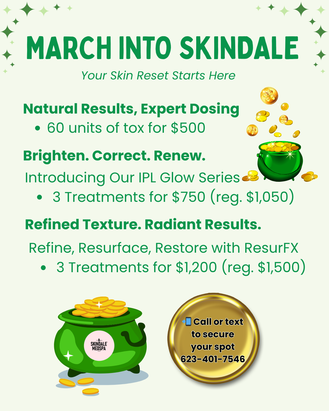 March Into Skindale – Spring Skin Reset
