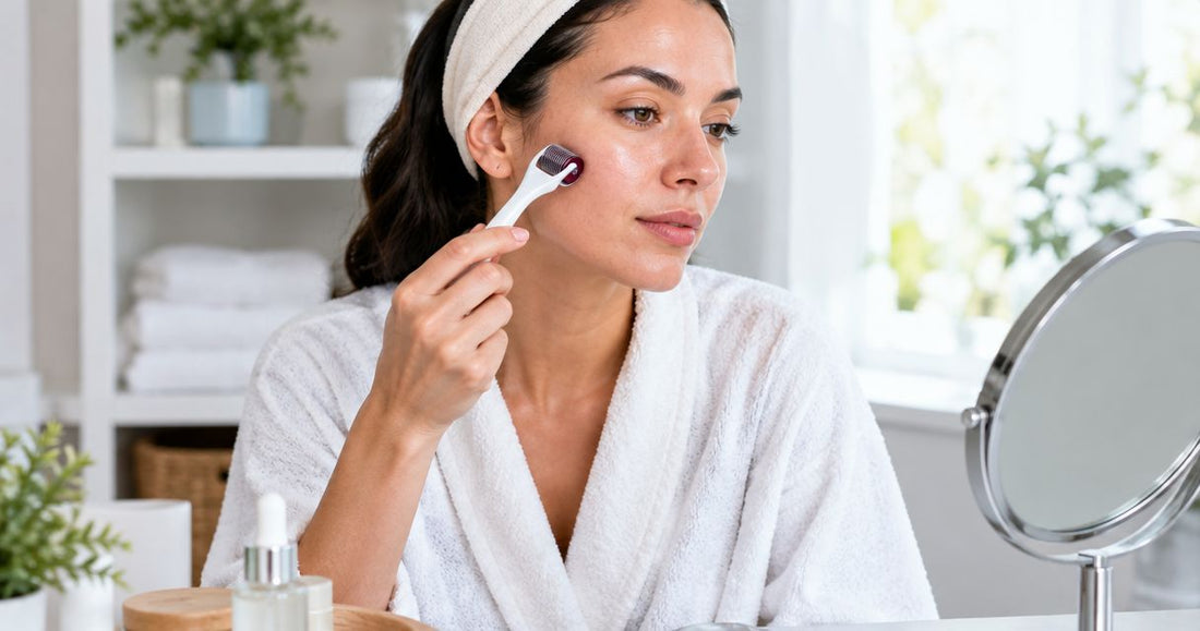 Is at-home microneedling as effective as in-office treatments?
