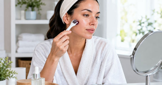 Is at-home microneedling as effective as in-office treatments?