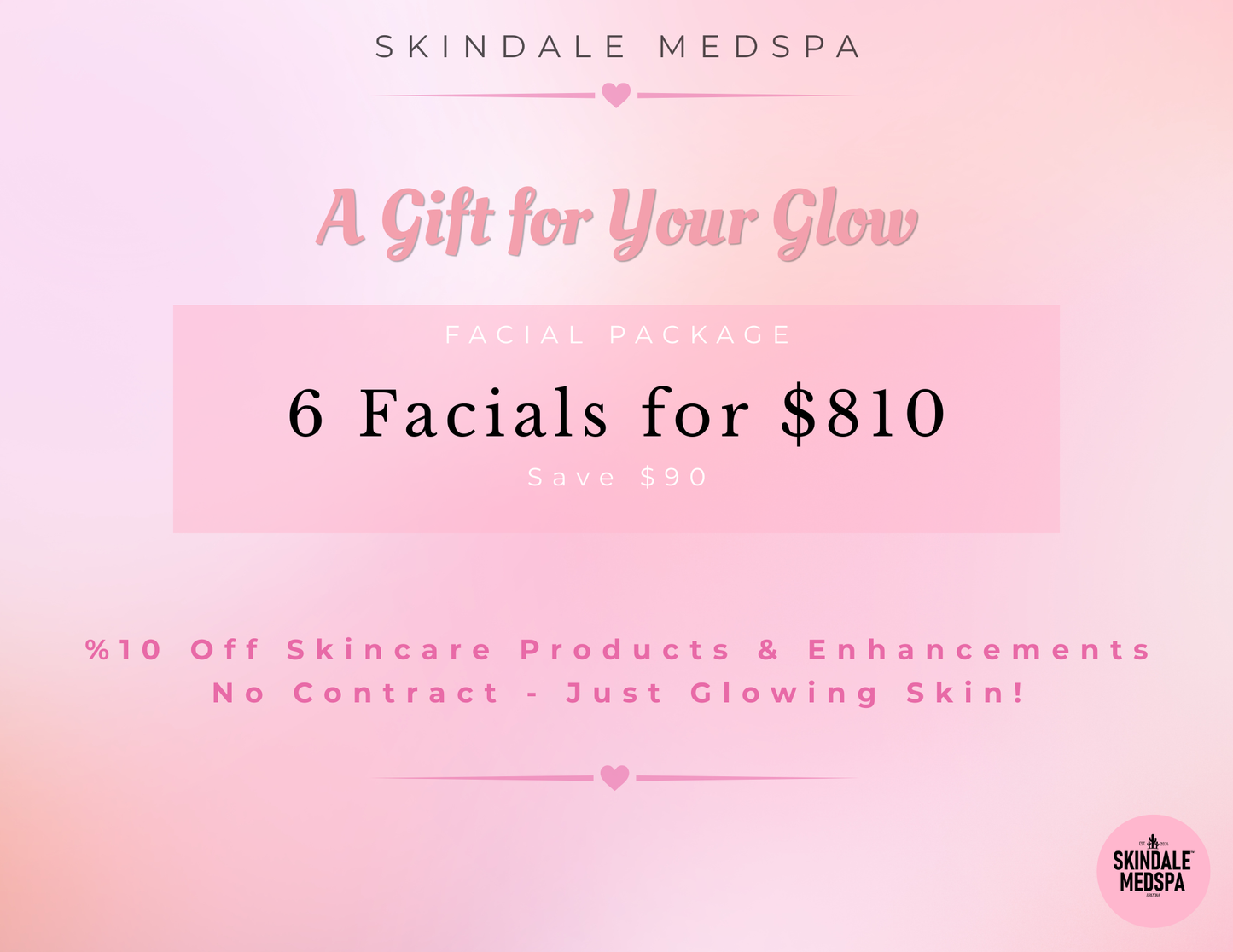 Skindale Snow Bird Facials Package