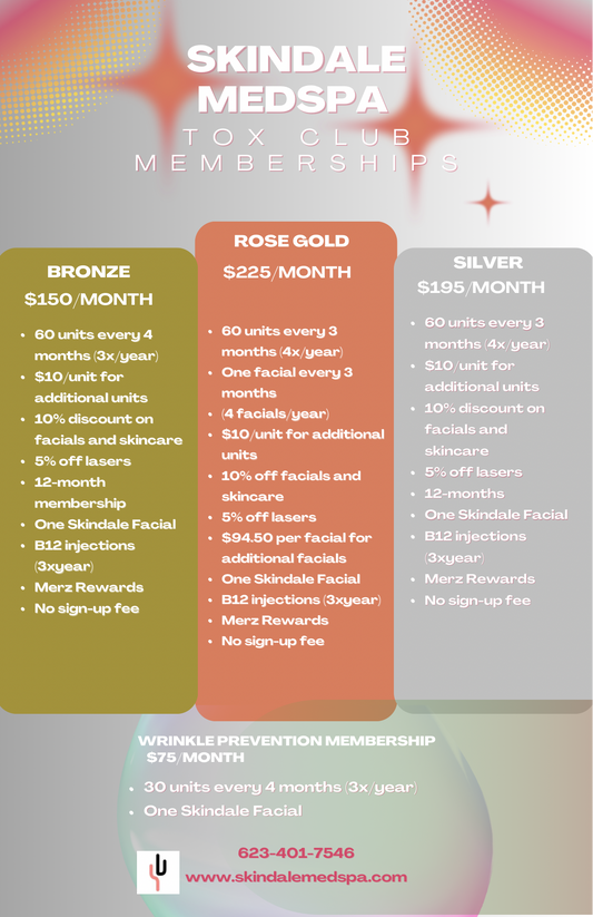 Silver Tox Membership | Skindale Medspa